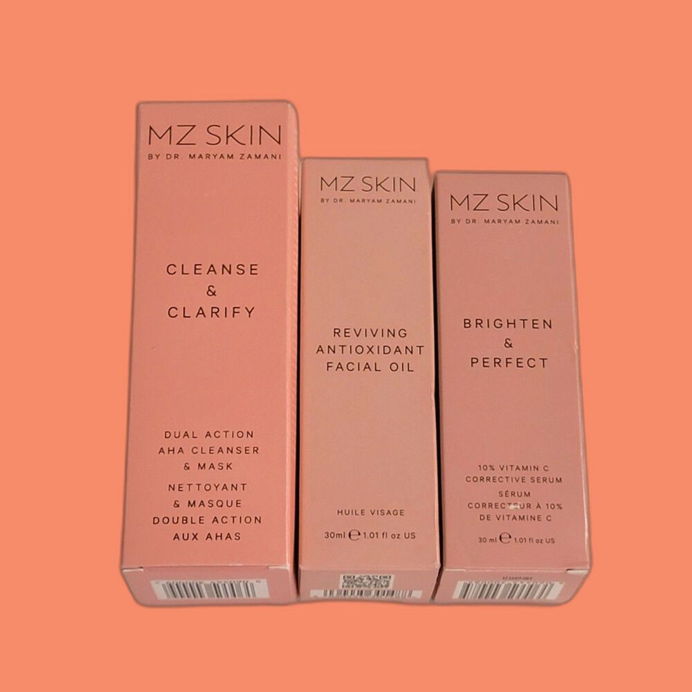 MZ Skin Bundle Full Size 3 Products NIB - Picture 1 of 13